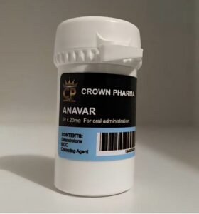 Anavar 20mg x 50 tablets (Crown Pharma)