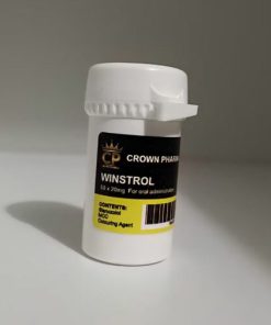 Stanozolol 20mg x 50 tablets (Crown Pharma)