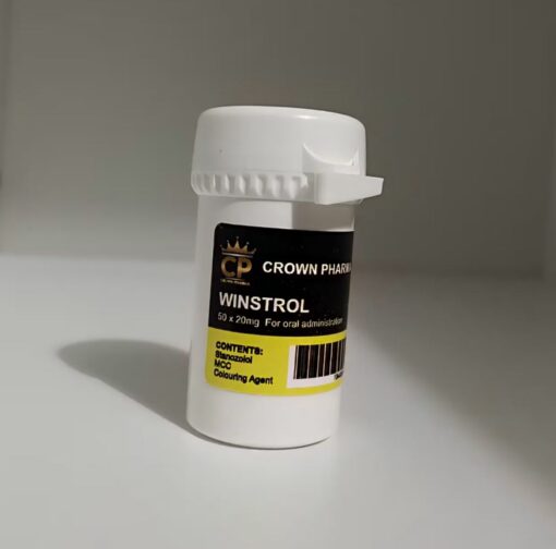 Stanozolol 20mg x 50 tablets (Crown Pharma)