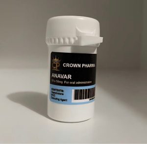 Anavar 50mg x 50 tablets (Crown Pharma)