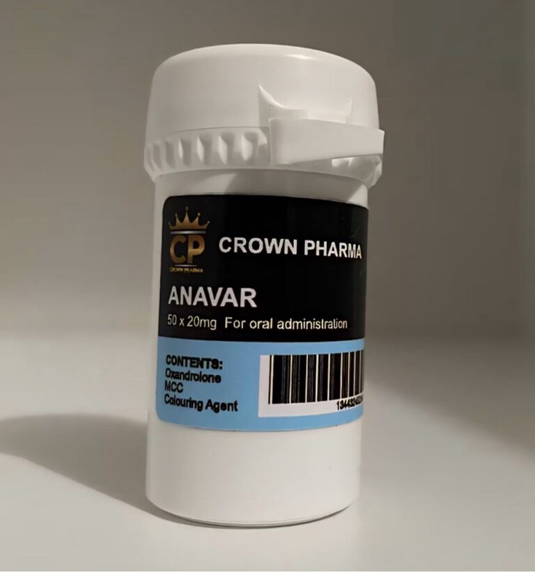 Anavar 20mg x 50 tablets (Crown Pharma)