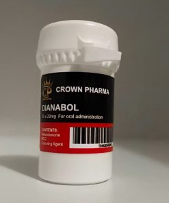 Dianabol 20mg x 50 tablets (Crown Pharma)