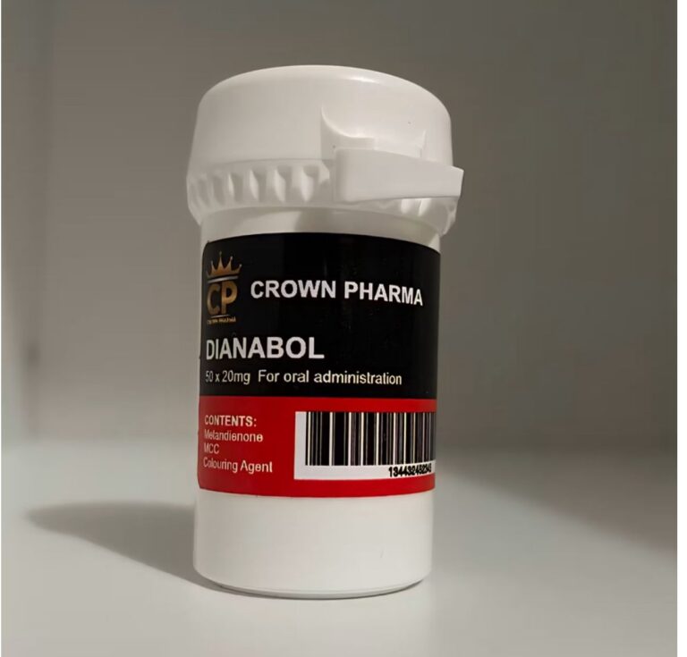 Dianabol 20mg x 50 tablets (Crown Pharma)